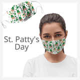 face mask custom st pattys day