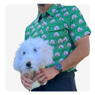 personalized golf shirt with your pets face