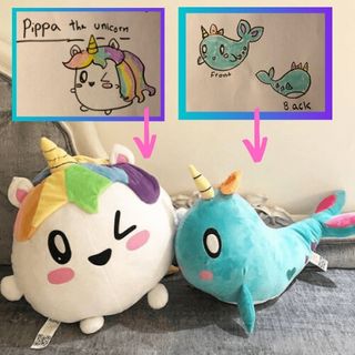 make your own unicorn plush stuffed animal