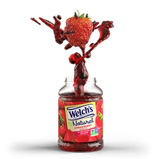 Welch's natural strawberry spread.