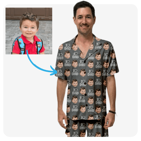 custom pajamas for Father's Day