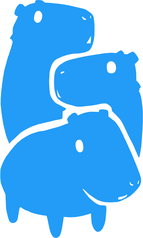 Capybara logo without text