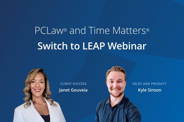 Webinar for PCLaw Time Matters