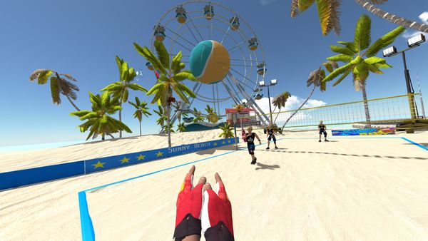 Volleyball foreharm reception screenshot