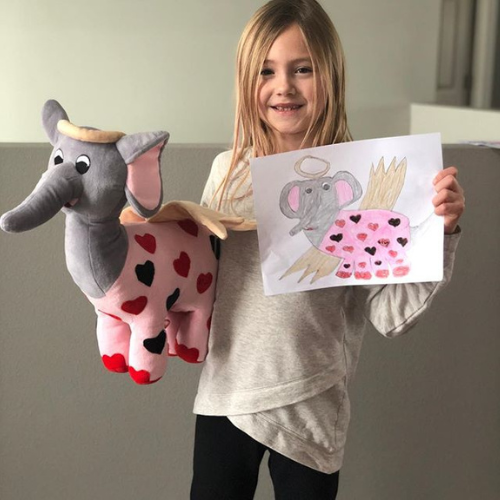 kids' Drawings Stuffed Animals