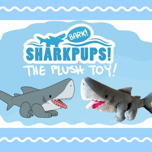 crowdfund shark pup stuffed animal