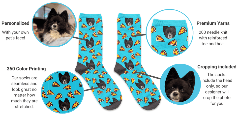 socks with your pet on it