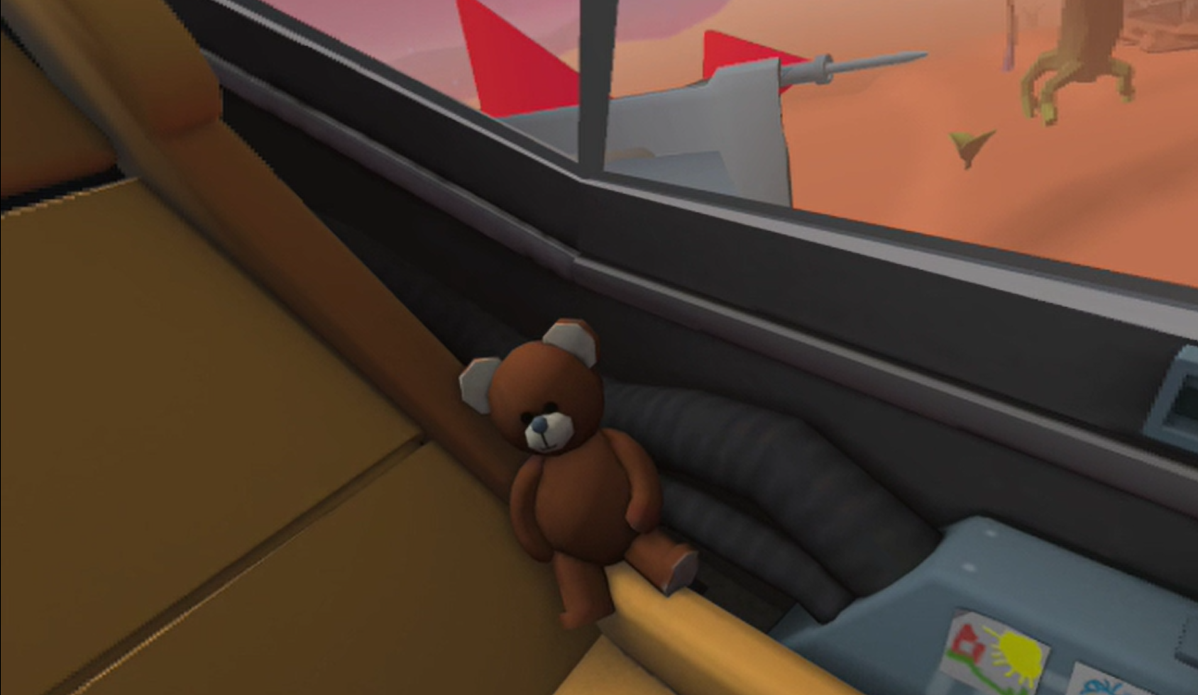 Planet Ride Cockpit with Teddybear