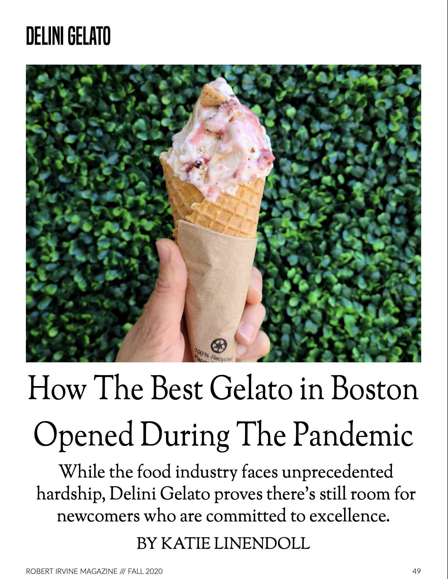 How the best gelato in Boston opened During the pandemic title ice cream